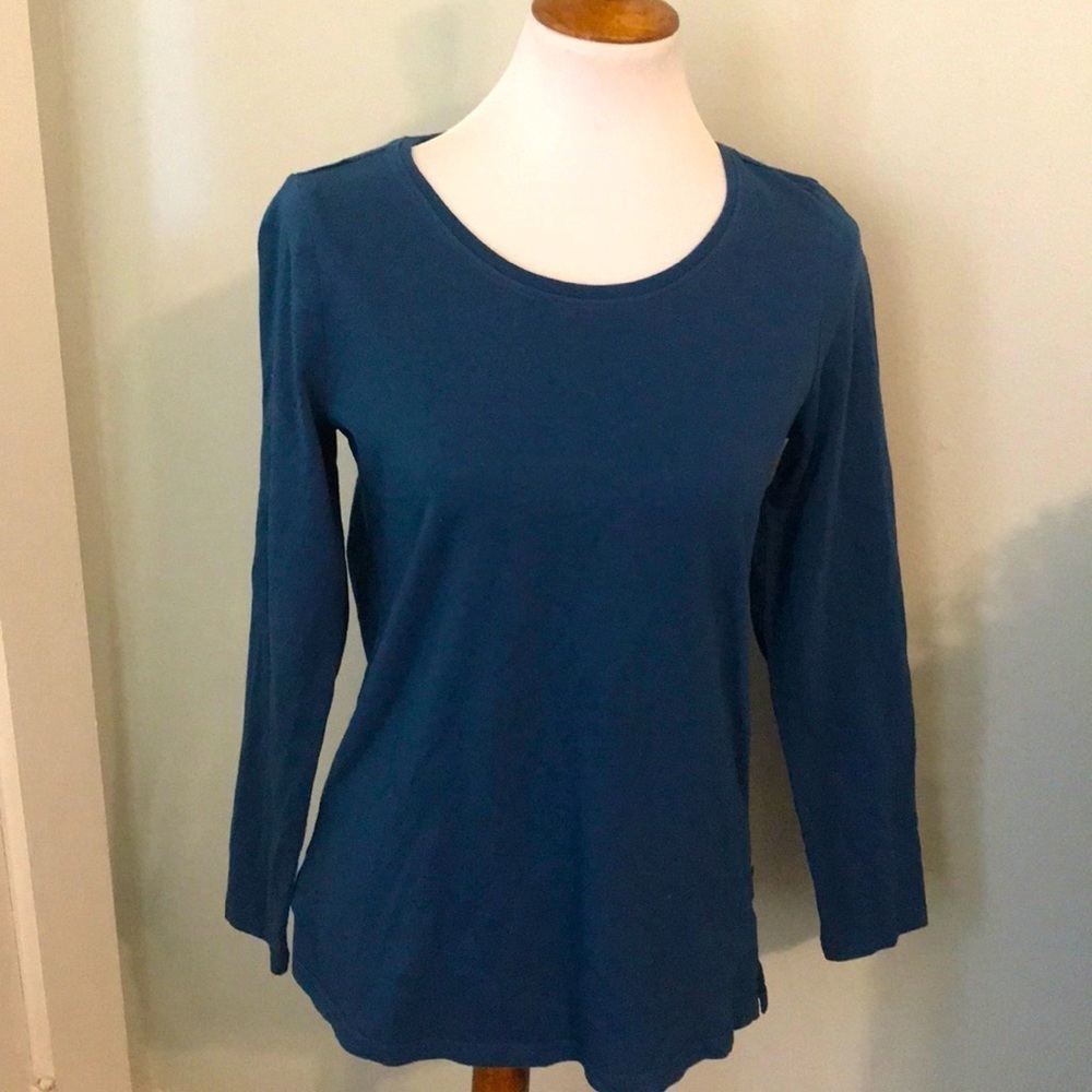 Woolrich basic long sleeved scoop neck tee